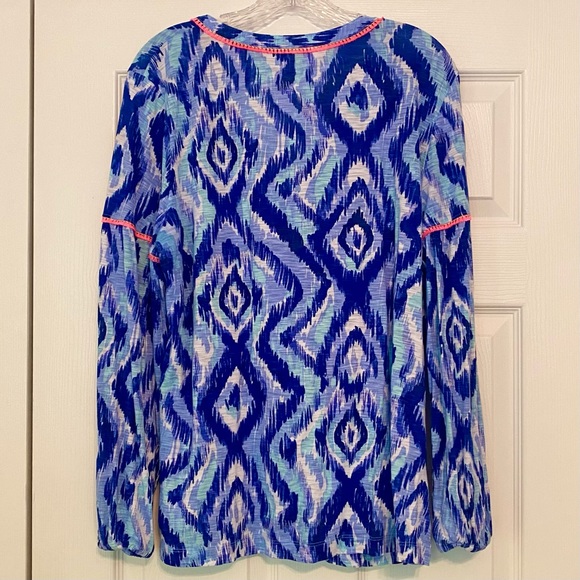 EUC Lilly Pulitzer Kalissa Cotton Knit Tunic Skipped A Beach L - Picture 3 of 15